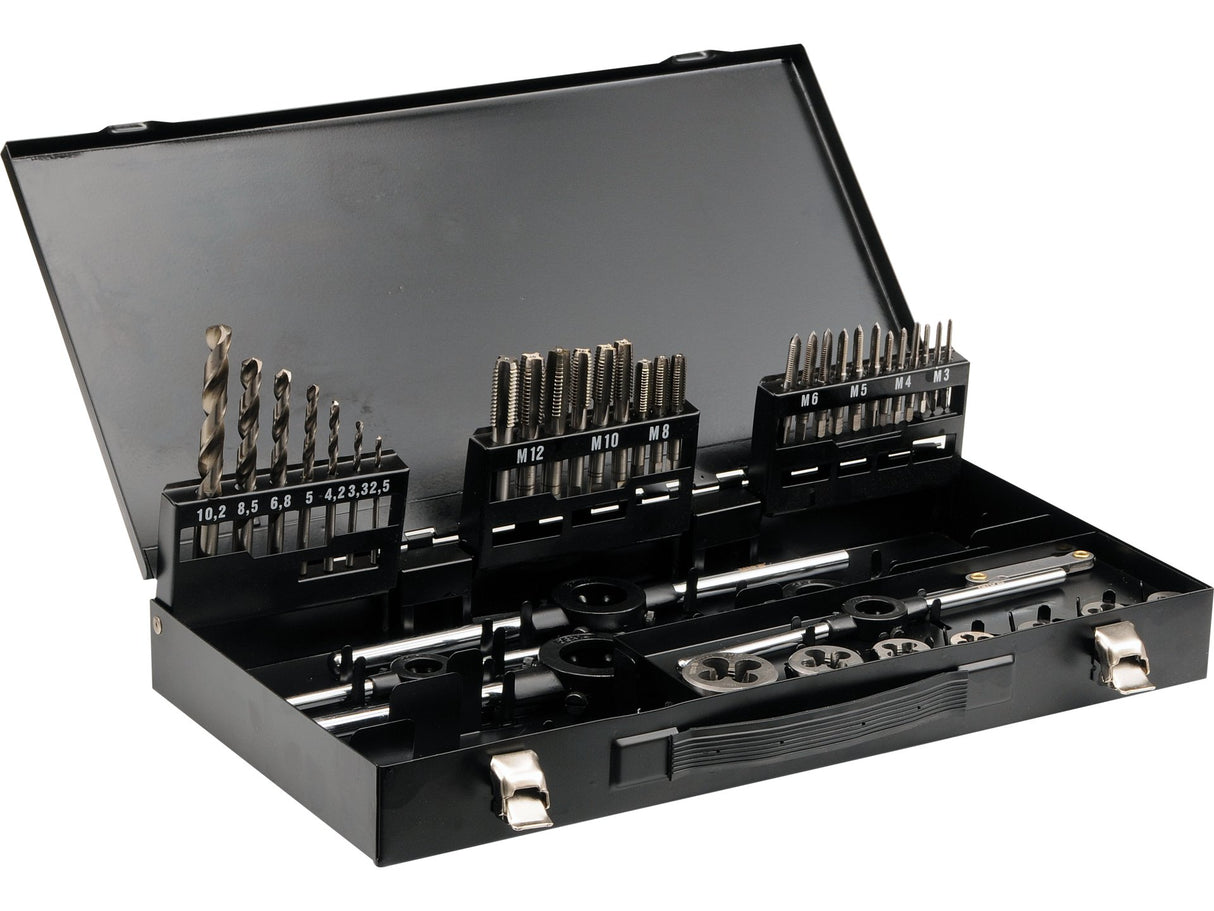 SET TAROZI SI YATO YT-2978 FILIERE HSS M3-12, 44 BUC