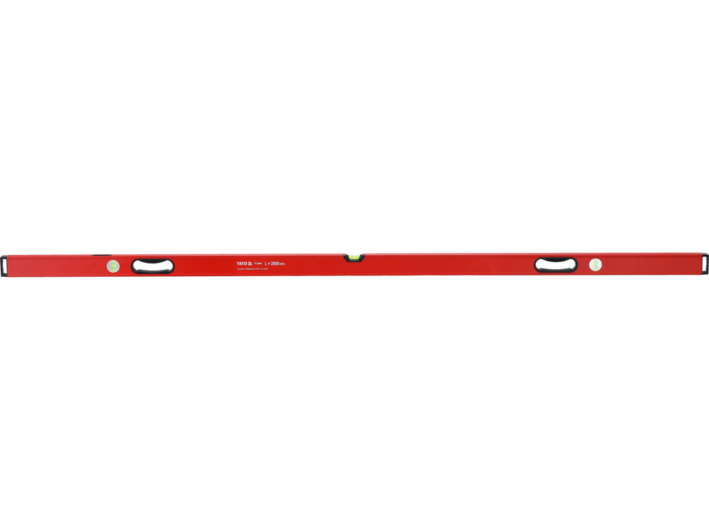 Nivelă din aluminiu YATO YT-30086, 2000 mm, 3 fiole