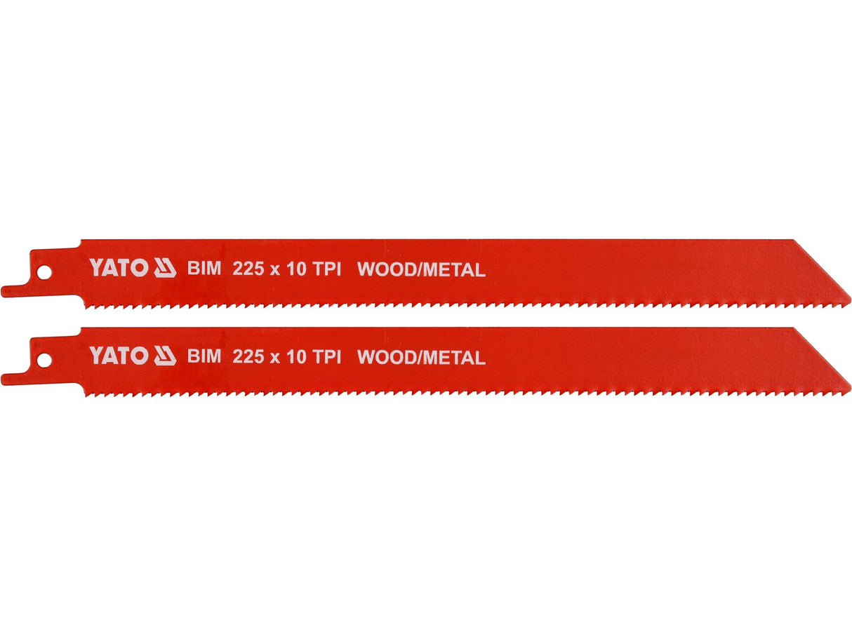 FÉM-FA PENGÉ 225MM, YATO YT-33933 10TPI, 2 DB 