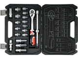 TRUSA TUBULARE + YATO YT-38691 ANTRENOR 20PIESE, 1/2