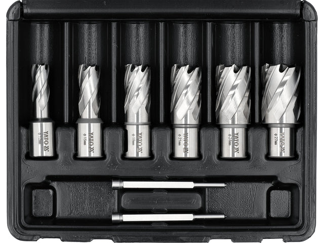Set freze inelare HSS YATO YT-43400, 8 piese, prindere Weldon