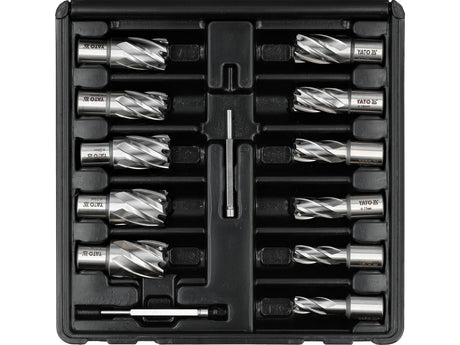 Set freze inelare HSS YATO YT-43405, 13 piese, prindere Weldon