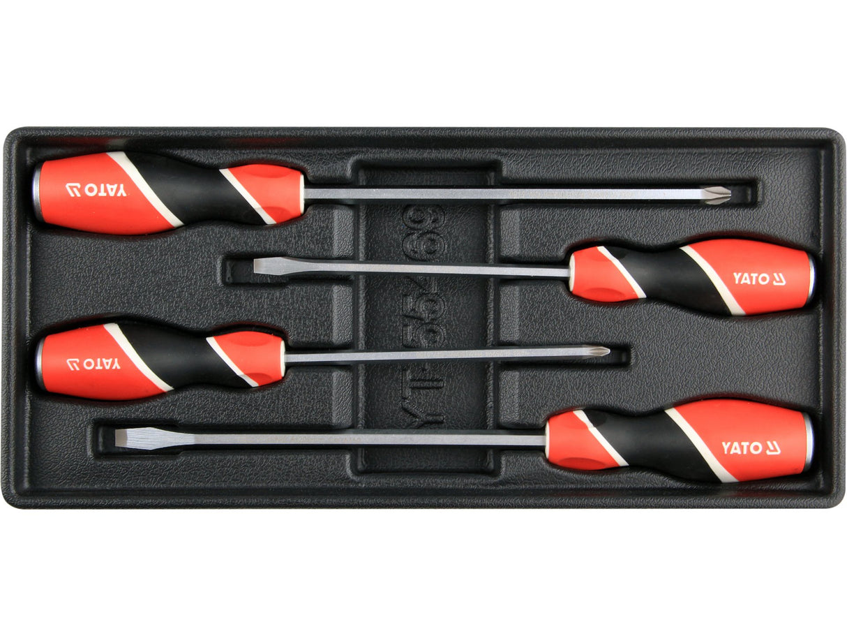 SET SURUBELNITE MECANICE YATO YT-55469 PENTRU DULAP - 4 BUC
