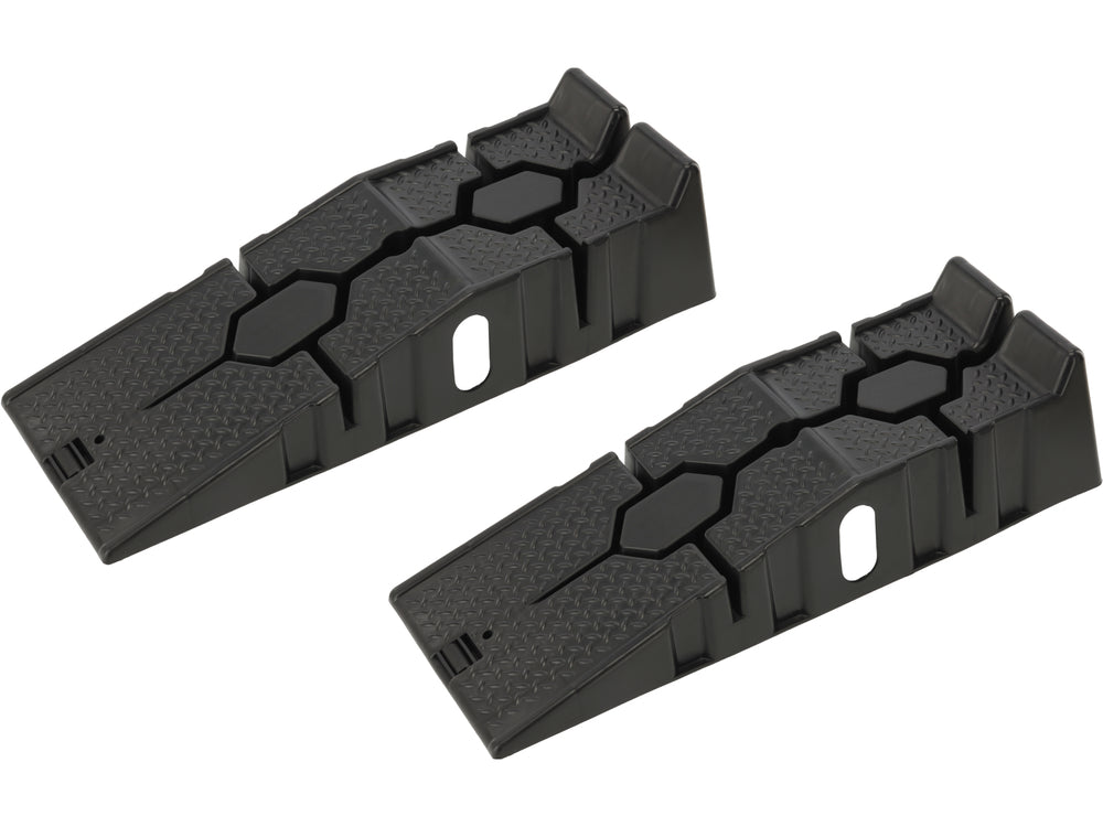 Set 2 rampe auto YATO YT-55672, capacitate totală 3 t, negre