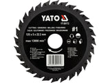 DISC CIRC.-RASPEL PT YATO YT-59172 LEMN,125X22.2MM,NR2