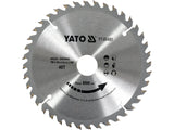 FA KÖR TÁRCSA, YATO YT-60489 190X30X3,2MM, 40 FOGÚ 