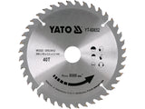 FA KÖR TÁRCSA, YATO YT-60652 210X30X3.2MM, 40 FOGÚ 