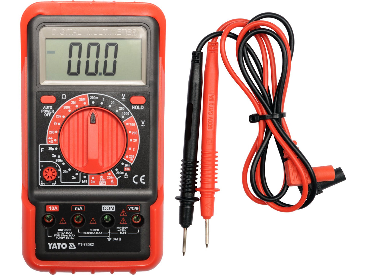 MULTIMETRU DIGITAL UNIVERSAL YATO YT-73082
