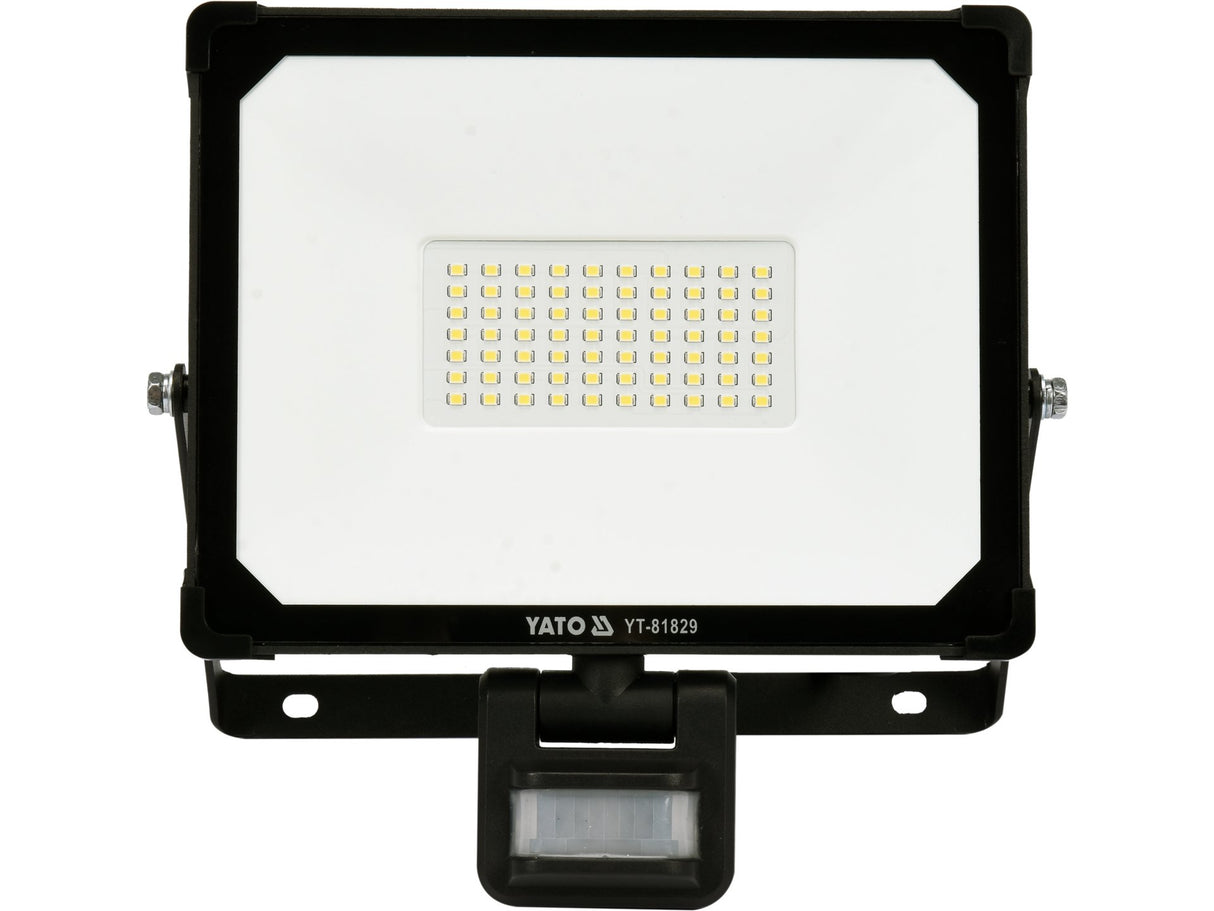 PROIECTOR SMD LED, YATO YT-81829 50W, 5000LM, SENZOR MISCARE