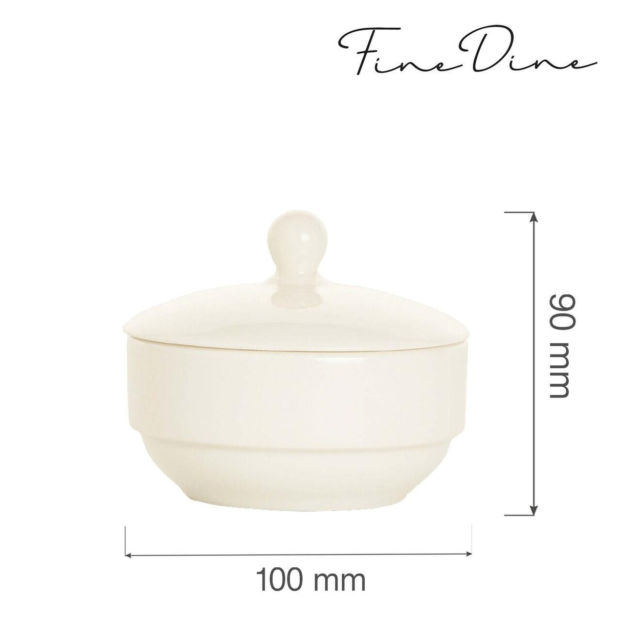 Zaharniță cu capac Crema Fine Dine, Crema